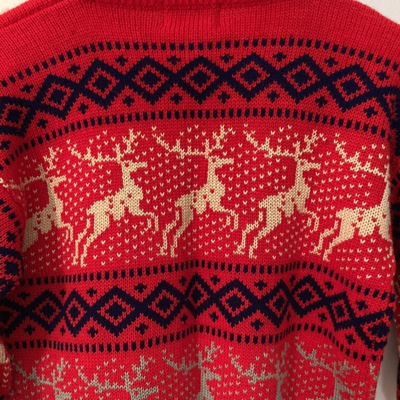 Vintage Cranbrook reindeer sweater size medium - Picture 3 of 6